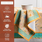 Maison d' Hermine Cloth Napkins Set of 4 Reusable 100% Cotton (20" x 20") - Image 2