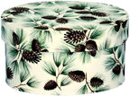 Sarah's Hat Boxes – Pine Cones Decorative Gift Box | Elegant Reusable Storage Boxes for Gifts, Keepsakes, Jewelry, or Special Items | Unique Printed Design - Image 5