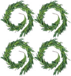Rowfad 6Ft Norfolk Pine Garland for Mantle Christmas Decorations, 4 Set - Image 2