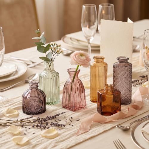 15 Pcs Fall Bud Vases Set, Baby Shower Decorations, Wedding Table Decor - Image 3