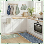 VitalCozy 10 Pcs Vintage Flower Kitchen Decor Set Kitchen Towels - Image 2