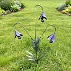 Triple Bluebells Garden Stake - Image 4