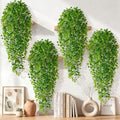8Pcs Fake Hanging Plants, 32" Artificial Plants Eucalyptus Greenery Vines by Yastouay
