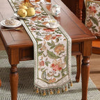 Patdrea Designer Elegant French Velvet Table Runner,12"X71"-Santiago A - Image 7