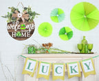 Interchangeable Welcome Sign for Front Door with 4 Seasonal Wreaths 21 Changeable Icons, Farmhouse Rustic Outdoor Welcome Signs Porch, Spring Winter Fall Decorations for Home House Warming Gifts - Image 7