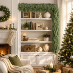 Alupssuc 12FT Christmas Garland, Encrypting Real Touch Cedar Garland - Image 2