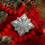 Wallace Sterling Silver Grande Baroque Snowflake Ornament 2026-29th Edition Annual Collectible, Handcrafted in USA, Comes with Gift Box, Ribbon and Velvet Pouch - Image 2