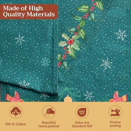 Maison d' Hermine Table Runner 100% Cotton 14.50" x 72" (Double Layer) - Image 3