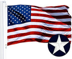 G128 Combo Pack: USA American Flag 3x5 Ft Embroidered Stars & Christian Flag 3x5 Ft Embroidered - Image 6