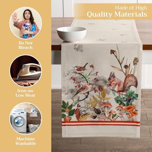 Maison d' Hermine Table Runner 100% Cotton 14.50" x 108" (Double Layer) - Image 3