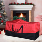 Christmas Tree Storage Bag, 9 ft, 600D Oxford, RED & BLACK - Image 2