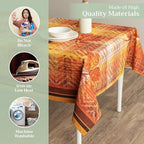 Maison d' Hermine Table Cloth Rectangle Table Reusable 100% Cotton 60"x90" - Image 3