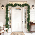 16FT 1Pcs Prelit Realistic Faux Norfolk Pine Garland for Christmas Decor by KIWDY