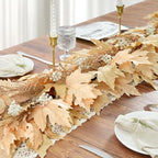 Fall Decorations for Home, 6Ft Artificial Berry Cypress Leaves Fall Garland - Image 4