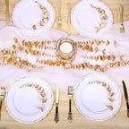 Giegxin 200pcs Artificial Eucalyptus Plant, 15in Gold, for Home Decor, Wedding Centerpiece - Image 5