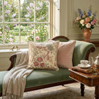 patdrea Vintage Velvet Throw Pillow Cover,Set of 2,22"x22"-Kulom A - Image 7