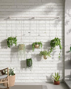 SOFITORG 65.7" Metal Plant Hanging Rod with 6 Chains, Pots Not Included - Image 4