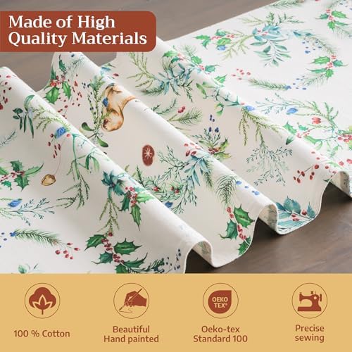 Maison d' Hermine Table Runner 100% Cotton 14.50" x 108" (Double Layer) - Image 3