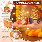 Indian Return Gifts Boxes, Diwali Candy Favor, Multicolor, 24 Pcs - Image 4