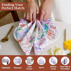 Maison d' Hermine Cloth Napkins Set of 4 Reusable 100% Cotton (20" x 20") - Image 4