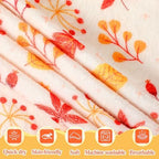 Buryeah 4 Pack Fall Throw Blankets Bulk Flannel Blanket, 40 x 50 Inches - Image 3
