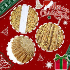Gold Tree Skirt Sequin Ruffled Christmas Tree Skirt 45 Inch - Image 5