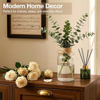 TBWIND Mason Jar Vases for Centerpieces, 12PCS Clear Glass Flower Vase - Image 5