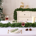 6FT 2Pcs Prelit Realistic Faux Norfolk Pine Garland for Christmas Decor by KIWDY