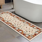 Artoid Mode Pumpkins Floral Corns Fall Runner Rug 2x6 Feet - Image 5