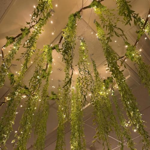 APUDWN Jungle Theme Decoration Set, 68.9 Ft Artificial Hanging Willow Vines - Image 7