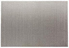 Restaurantware Amalfi 16 x 12 Inch Plastic Placemats Set Of 6 Basketweave Outdoor Placemats - Heat Tolerant No Stain Metallic Silver Vinyl Table Placemats Waterproof Easy To Clean - Image 2