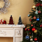 Hicarer 4 Pack Christmas Tree Stocking Holders for Fireplace Mantel - Image 3