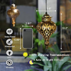 Moroccan Solar Lanterns Outdoor Waterproof for Outdoor Garden Decor - Image 3