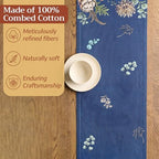 Maison d' Hermine Table Runner 100% Combed Cotton 14.5"x108" (Double Layer) - Image 4