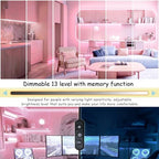 2 Set 10 FT Pink Led Lights Strip for Bedroom Decor Rope Lights Easy DIY Princess Bathroom Cuttable Strip Lights for Baby Room Living Room Kitchen Ceiling Wall Vanity Mirror Decoration - Image 7