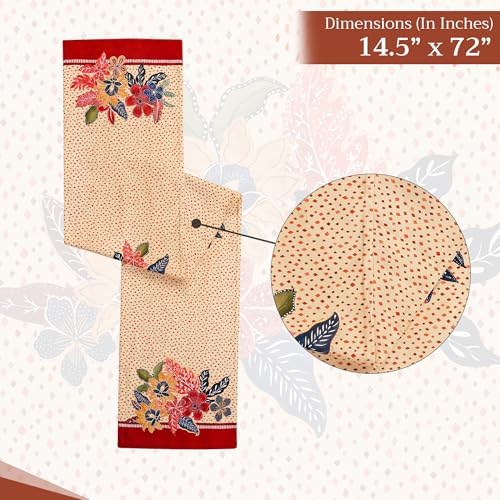 Maison d' Hermine Table Runner 100% Cotton 14.50" x 72" (Double Layer) - Image 6