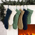Syhood 6 Pcs Cable Knit Christmas Stockings Large Christmas Stocking, Fresh by Syhood