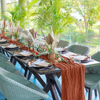 12 Pack Terracotta 10Ft Cheesecloth Table Runner - Image 6