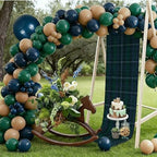 6 Pcs 72 x 13'' Christmas Table Runner, Blule and Green - Image 3