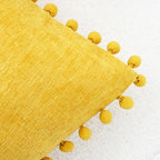 CaliTime Decorative Throw Pillow Covers 22 X 22 Inches Mustard Yellow - Image 3