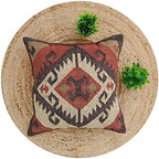 Trade Star 70% Jute 30% Wool Cushion Cover Handwoven Kilim Pillow Cover 18x18 Inches Authentic Throw Pillow Case Square Pillow Sham Boho Decorative Vintage Kilim Cushion Case for Outdoor Decor - Image 6