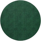 Bodrum Pearls Round Embroidered Placemats Set of 4 – 15" Elegant Table Mats for Dining, Weddings & Special Occasions, Decorative, Wipe-Clean Vinyl Placemats, Forest/Red - Image 7