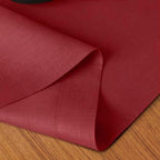 Classic Linen™ by D'Moksha, Red Table Runner 72 Inches Long, 100% Pure Linen, 14 x 72 Inch Table Runner for Dresser, Dining- Fall, Weddings, Outdoor Hosting - Image 4