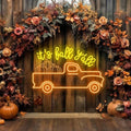 It’s Fall Y’all Pumpkin Truck LED Neon Sign, Dimmable Fall Home Decor Neon Light, Autumn Party Sign Farmhouse Harvest Welcome Door Wall Decor by Unknown