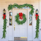 Rowfad 6Ft Norfolk Pine Garland for Mantle Christmas Decorations, 2 Set - Image 7
