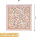 Maison d' Hermine Cloth Napkins Set of 4 Reusable 100% Cotton (20" x 20") - Image 4