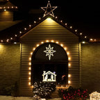 TRWYMZ 17" Christmas Window Silhouette Lights Decorations - Image 2