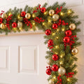 Thiccywoov 6 ft Pre-lit Christmas Garland with Light for Mantle, Xmas Decor by Jgiusenfg