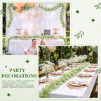 Thiccywoov 3 Pcs Artificial Baby Breath Table Runner Babys Breath Garland - Image 6