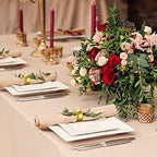 Hotop 96 Pcs Gold Napkin Rings Bulk, Metal Napkin Holder Rings - Image 5